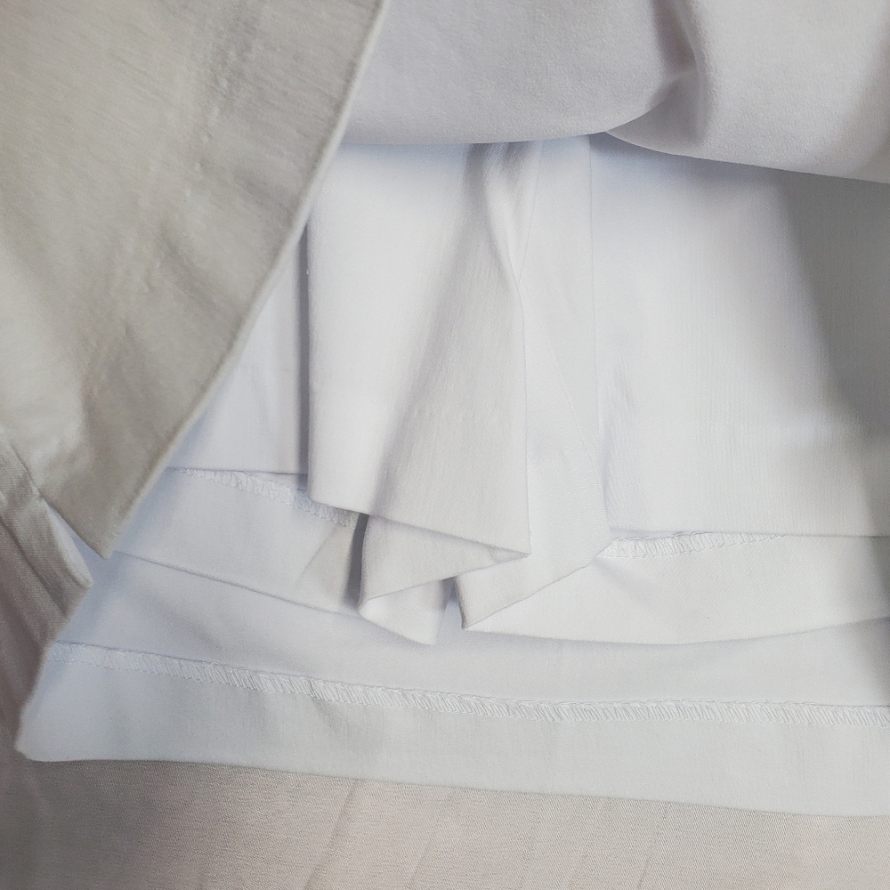 NWT Zac & Rachel White Skort Size 10 - Picture 5 of 6